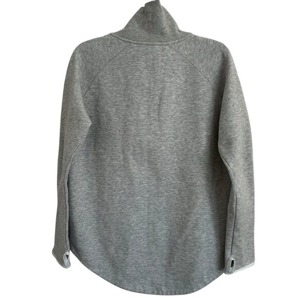 Nike Tech Fleece Moto Cape Jacket Womens XL Gray Running Athletic Athleisure - Picture 2 of 13